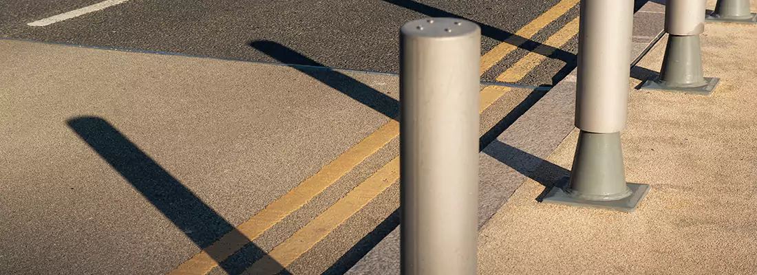 Custom Retractable Barrier Column Installations in DeLand, FL