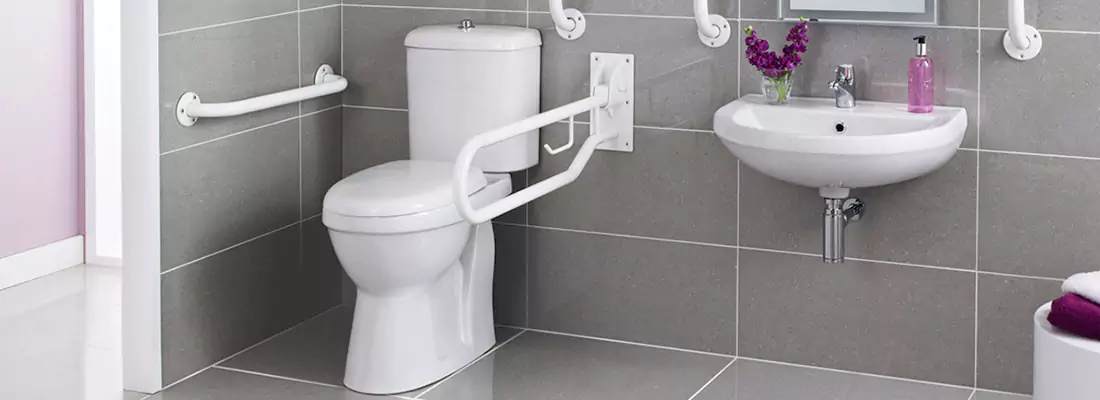 Modern Handicap Bathroom Solutions with Safety Features in DeLand, FL